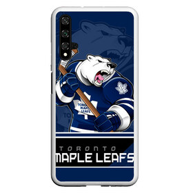 Чехол для Honor 20 с принтом Toronto Maple Leafs в Новосибирске, Силикон | Область печати: задняя сторона чехла, без боковых панелей | Тематика изображения на принте: nhl | stanley cup | toronto maple leafs | валиев | кубок стенли | кубок стэнли | мэпл лифс | нхл | сошников | торонто | торонто мейпл лифс | хоккей | хоккейный клуб