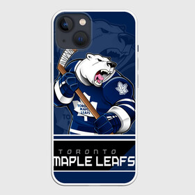 Чехол для iPhone 13 с принтом Toronto Maple Leafs в Новосибирске,  |  | nhl | stanley cup | toronto maple leafs | валиев | кубок стенли | кубок стэнли | мэпл лифс | нхл | сошников | торонто | торонто мейпл лифс | хоккей | хоккейный клуб