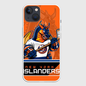 Чехол для iPhone 13 с принтом New York Islanders в Новосибирске,  |  | new york islanders | nhl | stanley cup | айлендерс | кубок стенли | кубок стэнли | кулемин | нхл | нью йорк айлендерс | хоккей | хоккейный клуб