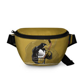 Поясная сумка 3D с принтом Pittsburgh Penguins в Новосибирске, 100% полиэстер | плотная ткань, ремень с регулируемой длиной, внутри несколько карманов для мелочей, основное отделение и карман с обратной стороны сумки застегиваются на молнию | nhl | pittsburgh penguins | stanley cup | кросби | кубок стенли | кубок стэнли | малкин | нхл | пингвинс | питтсбург пингвинз | сидни кросби | хоккей | хоккейный клуб