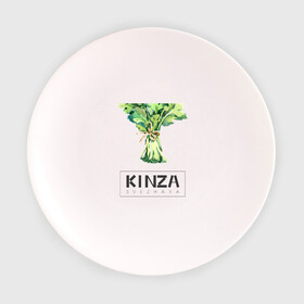 Тарелка с принтом KINZA в Новосибирске, фарфор | диаметр - 210 мм
диаметр для нанесения принта - 120 мм | kenzo | kinza | антибренд | бренд | кензо | кинза | пародии