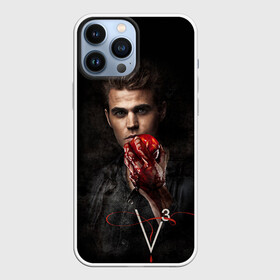 Чехол для iPhone 13 Pro Max с принтом Дневники вампира 10 в Новосибирске,  |  | the vampire diaries | вампир | вампиры | деймон | дневники вампира | древнейшие | дэймон | дэймон сальваторе | елега гилберт | елена | сальваторе | стефан | стефан сальваторе | стэфан