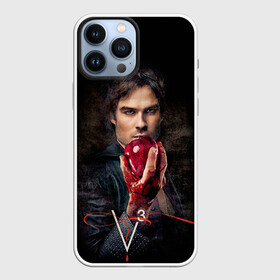 Чехол для iPhone 13 Pro Max с принтом Дневники вампира 12 в Новосибирске,  |  | the vampire diaries | вампир | вампиры | деймон | дневники вампира | древнейшие | дэймон | дэймон сальваторе | елега гилберт | елена | сальваторе | стефан | стефан сальваторе | стэфан