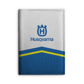 Обложка для автодокументов с принтом husqvarna в Новосибирске, натуральная кожа |  размер 19,9*13 см; внутри 4 больших “конверта” для документов и один маленький отдел — туда идеально встанут права | Тематика изображения на принте: husqvarna