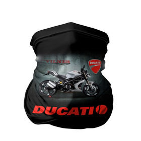 Бандана-труба 3D с принтом Ducati 4 в Новосибирске, 100% полиэстер, ткань с особыми свойствами — Activecool | плотность 150‒180 г/м2; хорошо тянется, но сохраняет форму | ducati | moto | дукати | мото | мотоцикл | мотоциклы