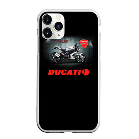 Чехол для iPhone 11 Pro матовый с принтом Ducati 4 в Новосибирске, Силикон |  | ducati | moto | дукати | мото | мотоцикл | мотоциклы