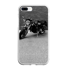 Чехол для iPhone 7Plus/8 Plus матовый с принтом Ducati 1 в Новосибирске, Силикон | Область печати: задняя сторона чехла, без боковых панелей | ducati | moto | дукати | мото | мотоцикл | мотоциклы