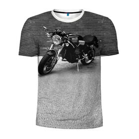 Мужская футболка 3D спортивная с принтом Ducati 1 в Новосибирске, 100% полиэстер с улучшенными характеристиками | приталенный силуэт, круглая горловина, широкие плечи, сужается к линии бедра | ducati | moto | дукати | мото | мотоцикл | мотоциклы