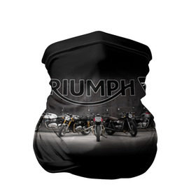 Бандана-труба 3D с принтом Triumph 5 в Новосибирске, 100% полиэстер, ткань с особыми свойствами — Activecool | плотность 150‒180 г/м2; хорошо тянется, но сохраняет форму | moto | triumph | мотоцикл | мотоциклы | триумф