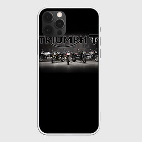 Чехол для iPhone 12 Pro Max с принтом Triumph 5 в Новосибирске, Силикон |  | Тематика изображения на принте: moto | triumph | мотоцикл | мотоциклы | триумф