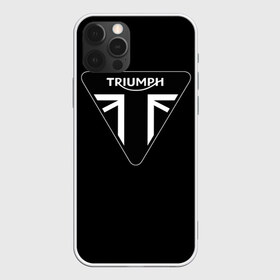 Чехол для iPhone 12 Pro Max с принтом Triumph 4 в Новосибирске, Силикон |  | moto | triumph | мотоцикл | мотоциклы | триумф