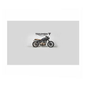 Бумага для упаковки 3D с принтом Triumph 2 в Новосибирске, пластик и полированная сталь | круглая форма, металлическое крепление в виде кольца | moto | triumph | мотоцикл | мотоциклы | триумф