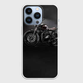 Чехол для iPhone 13 Pro с принтом Triumph 1 в Новосибирске,  |  | moto | triumph | мотоцикл | мотоциклы | триумф
