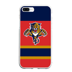 Чехол для iPhone 7Plus/8 Plus матовый с принтом Florida Panthers в Новосибирске, Силикон | Область печати: задняя сторона чехла, без боковых панелей | florida panthers | hockey | nhl | нхл | хоккей