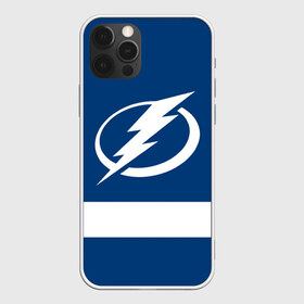 Чехол для iPhone 12 Pro Max с принтом Tampa Bay Lightning в Новосибирске, Силикон |  | hockey | nhl | tampa bay lightning | нхл | хоккей