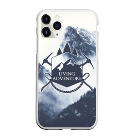 Чехол для iPhone 11 Pro матовый с принтом приключения в Новосибирске, Силикон |  | горы | лес | небо | приключения | путешествие | река | свобода | сосны | тайга | туризм | экстрим