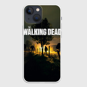 Чехол для iPhone 13 mini с принтом Walking Dead в Новосибирске,  |  | Тематика изображения на принте: ходячие мертвецы