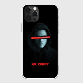 Чехол для iPhone 12 Pro Max с принтом Mr Robot в Новосибирске, Силикон |  | Тематика изображения на принте: fsociety | mr robot | анонимус | мистер робот