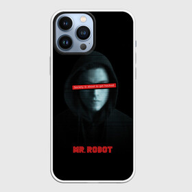 Чехол для iPhone 13 Pro Max с принтом Mr Robot в Новосибирске,  |  | fsociety | mr robot | анонимус | мистер робот