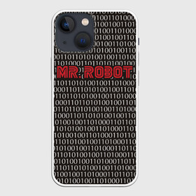 Чехол для iPhone 13 mini с принтом Mr Robot в Новосибирске,  |  | Тематика изображения на принте: mister | мистер | робот