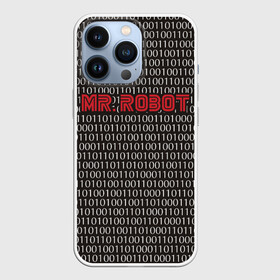 Чехол для iPhone 13 Pro с принтом Mr Robot в Новосибирске,  |  | Тематика изображения на принте: mister | мистер | робот