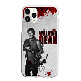 Чехол для iPhone 11 Pro матовый с принтом The Walking Dead в Новосибирске, Силикон |  | the walking dead | америка | апокалипсис | глен | дерил | зомби | карл | кровь | рик | сша | ходячие мертвецы