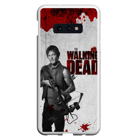 Чехол для Samsung S10E с принтом The Walking Dead в Новосибирске, Силикон | Область печати: задняя сторона чехла, без боковых панелей | the walking dead | америка | апокалипсис | глен | дерил | зомби | карл | кровь | рик | сша | ходячие мертвецы