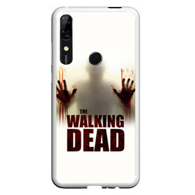 Чехол для Honor P Smart Z с принтом The Walking Dead в Новосибирске, Силикон | Область печати: задняя сторона чехла, без боковых панелей | Тематика изображения на принте: the walking dead | америка | апокалипсис | глен | дерил | зомби | карл | кровь | рик | сша | ходячие мертвецы