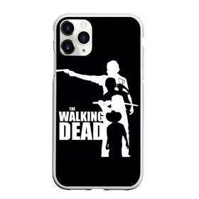 Чехол для iPhone 11 Pro матовый с принтом The Walking Dead в Новосибирске, Силикон |  | Тематика изображения на принте: the walking dead | америка | апокалипсис | глен | дерил | зомби | карл | кровь | рик | сша | ходячие мертвецы