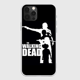 Чехол для iPhone 12 Pro Max с принтом The Walking Dead в Новосибирске, Силикон |  | Тематика изображения на принте: the walking dead | америка | апокалипсис | глен | дерил | зомби | карл | кровь | рик | сша | ходячие мертвецы