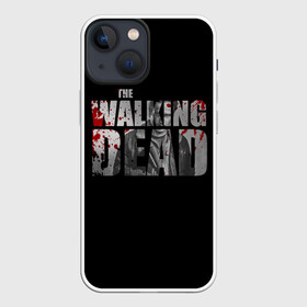 Чехол для iPhone 13 mini с принтом The Walking Dead в Новосибирске,  |  | Тематика изображения на принте: the walking dead | америка | апокалипсис | глен | дерил | зомби | карл | кровь | рик | сша | ходячие мертвецы