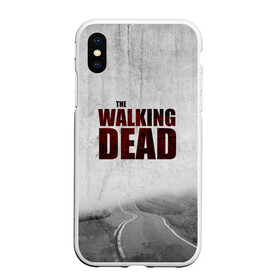 Чехол для iPhone XS Max матовый с принтом The Walking Dead в Новосибирске, Силикон | Область печати: задняя сторона чехла, без боковых панелей | the walking dead | америка | апокалипсис | глен | дерил | зомби | карл | кровь | рик | сша | ходячие мертвецы