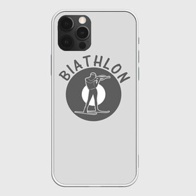 Чехол для iPhone 12 Pro с принтом biathlon sport в Новосибирске, силикон | область печати: задняя сторона чехла, без боковых панелей | biathlon | биатлон | гонка | зимний спорт | кубок мира | олимпиада | спорт | спринт | чемпионат | чемпионат мира | эстафета