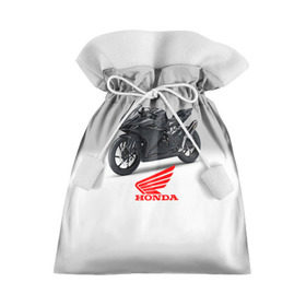 Подарочный 3D мешок с принтом Honda 3 в Новосибирске, 100% полиэстер | Размер: 29*39 см | Тематика изображения на принте: honda | moto | мото | мотоцикл | мотоциклы | хонда