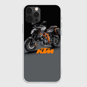 Чехол для iPhone 12 Pro с принтом KTM 4 в Новосибирске, силикон | область печати: задняя сторона чехла, без боковых панелей | ktm | moto | катээм | ктм | мото | мотоцикл | мотоциклы