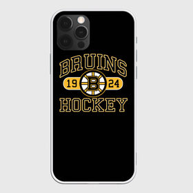 Чехол для iPhone 12 Pro Max с принтом Boston Bruins в Новосибирске, Силикон |  | boston bruins | nxl | stanley cup | хоккей