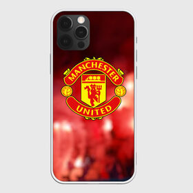 Чехол для iPhone 12 Pro Max с принтом MU Ultras в Новосибирске, Силикон |  | manchester | united | манчестер юнайтед | мю