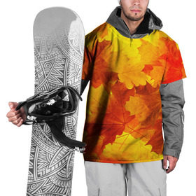 Накидка на куртку 3D с принтом Осень в Новосибирске, 100% полиэстер |  | Тематика изображения на принте: autumn | bright | color | forest | leaves | maple | paint | trees | деревья | клен | краски | лес | листья | осень | цвета | яркие