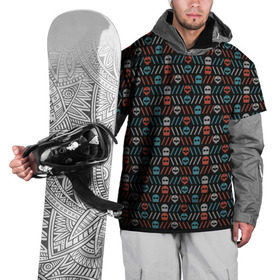 Накидка на куртку 3D с принтом TwentyONE PILOTS pattern в Новосибирске, 100% полиэстер |  | Тематика изображения на принте: 21 | blurryface | music | twenty one pilots
