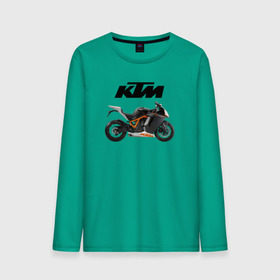 Мужской лонгслив хлопок с принтом KTM 6 в Новосибирске, 100% хлопок |  | ktm | moto | катээм | ктм | мото | мотоцикл | мотоциклы