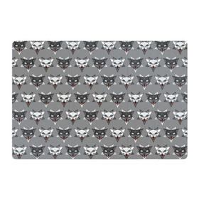 Магнитный плакат 3Х2 с принтом Злые котики в Новосибирске, Полимерный материал с магнитным слоем | 6 деталей размером 9*9 см | Тематика изображения на принте: дьявол | звезда | кот | котик | кошка | милота | пентаграмма | серый | юмор