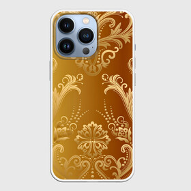 Чехол для iPhone 13 Pro с принтом Золотой пассаж в Новосибирске,  |  | Тематика изображения на принте: vppd | золото | премиум | эксклюзив