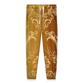 Женские брюки 3D с принтом Золотой пассаж в Новосибирске, полиэстер 100% | прямой крой, два кармана без застежек по бокам, с мягкой трикотажной резинкой на поясе и по низу штанин. В поясе для дополнительного комфорта — широкие завязки | vppd | золото | премиум | эксклюзив