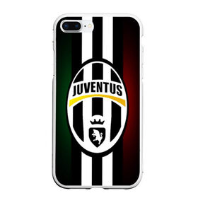 Чехол для iPhone 7Plus/8 Plus матовый с принтом Juventus FC в Новосибирске, Силикон | Область печати: задняя сторона чехла, без боковых панелей | juve | италия | клуб | фк | футбол | футбольный | ювентус