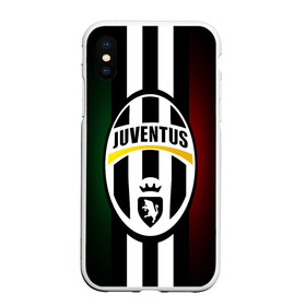 Чехол для iPhone XS Max матовый с принтом Juventus FC в Новосибирске, Силикон | Область печати: задняя сторона чехла, без боковых панелей | juve | италия | клуб | фк | футбол | футбольный | ювентус