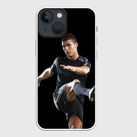 Чехол для iPhone 13 mini с принтом Роналдо в Новосибирске,  |  | real | ronaldo | реал мадрид | роналдо | футбол | футболист