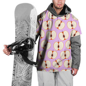 Накидка на куртку 3D с принтом Молодильные яблочки в Новосибирске, 100% полиэстер |  | life in da trash | vogue | алена двойченкова | вог | двойченкова | егор дружинин | мига | мигель | молодильные яблочки | персики | танцы | танцы на тнт | тнт | яблоки | яблочки