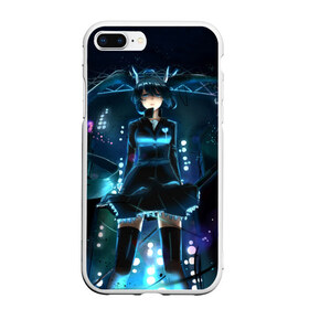 Чехол для iPhone 7Plus/8 Plus матовый с принтом Hatsune Miku в Новосибирске, Силикон | Область печати: задняя сторона чехла, без боковых панелей | hatsune miku | miku | аниме | мику | мику хацунэ