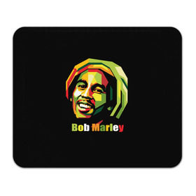Коврик прямоугольный с принтом Bob Marley в Новосибирске, натуральный каучук | размер 230 х 185 мм; запечатка лицевой стороны | Тематика изображения на принте: боб марли | регги
