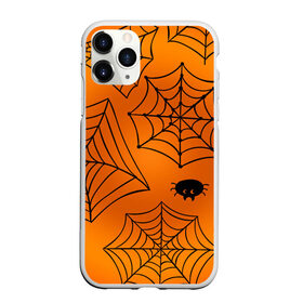 Чехол для iPhone 11 Pro Max матовый с принтом Halloween в Новосибирске, Силикон |  | Тематика изображения на принте: cat | dark | halloween | вамп | вампир | ведьма | готика | кот | кошка | магия | ночь | тыква | хэллоуин